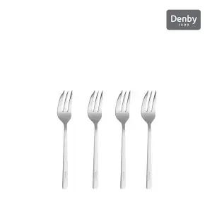 [덴비](의정부점) 커트러리 티스푼 세트[4P] (리니어 무광 실버 / 스파이스 유광 실버)