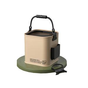 두레박 다용도 접이식 살림통 로프 끈포함 EVA 바다낚시 밑밥 휴대용 물통 조과