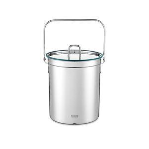 쿡에버 스테인리스 다용도 음식물 쓰레기통 4.5L 648825 코스트코 두레샵