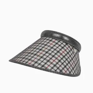 [롯데백화점]닥스 여성 닥스체크 대챙 썬캡 DK56WSP001