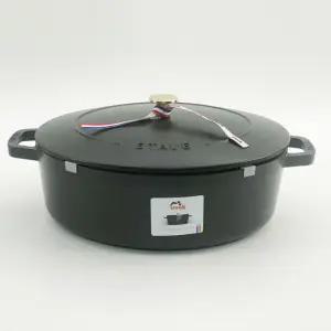 스타우브 B품 타원형 아시아볼 블랙 31cm 인덕션 무쇠 주물냄비