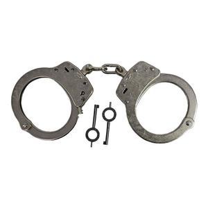 스미스앤웨슨 수갑 니켈 도금 체인 스미스 모델 힌지 웨슨