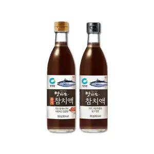 청정원 맛선생 참치액, 950g, 1개 + 꽃게참치액 950g ,1개