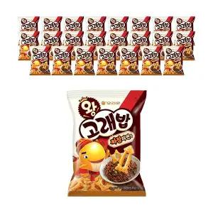 [소비기한 임박] 왕고래밥 짜장라면맛, 24개