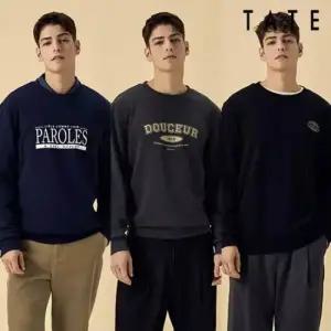 테이트 25FW 남성 아트웍 기모 스 셔츠 3종