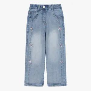 [대구백화점] [치크]리본이 귀여운 세미와이드 기모데님(CKTJ25T82)