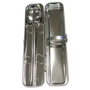 캣킨 수저통 세트 숟가락 젓가락 수저 도시락통 대