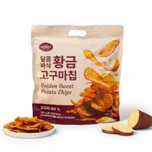 로마나 달콤바삭 황금 고구마칩 320g