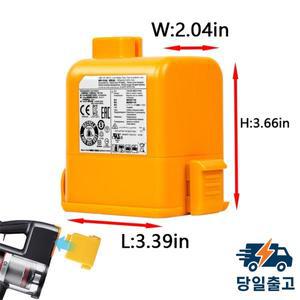 6000mAh CordZero 배터리 A9/P9/A9S 진공청소기용 KC 인증 EAC63382201/04 호환 LG A9 교체용