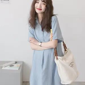 K01 반팔 임산부 셔츠 원피스 빅사이즈 루즈핏 여름