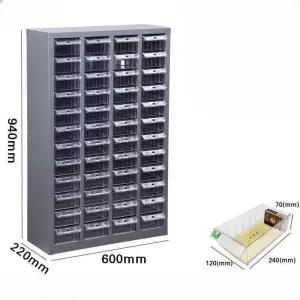 부품함 정리함 나사 공구함 대형 도구 부품 수납 투명