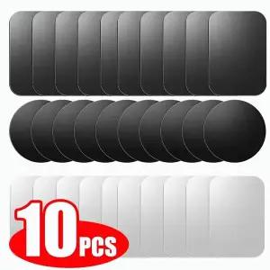 510PCS 자동차 홀더에 대 한 금속 접시 디스크 자석 태블릿 책상 자동차 스탠드 마운트에 대 한 철 시트 스