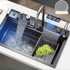 교체용 멀티 싱크볼 카페 주방 탕비실 사각 폭포수 개수대 씽크 정수기 컵와셔