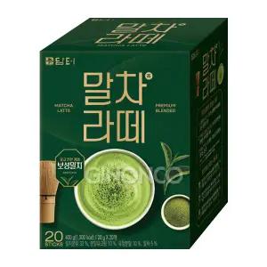 담터 말차라떼 20T 1개 프리미엄 보성말차 스틱