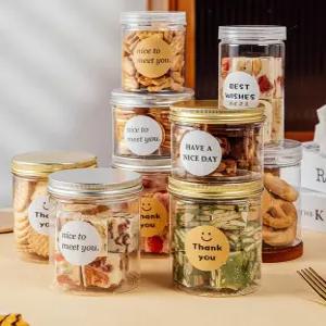 원통형 포장 케이스 호두정과 용기 디저트 쿠키 그래놀라