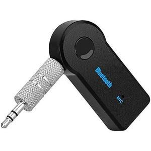 블루투스 리시버 5MM AUX 호환 수신기 시스템 핸즈프리 호환 헤드셋 무선 블루투스 오디오 유선 오디오 연결 마이크에 스마트폰 태블릿 스테레오 가능 자동차