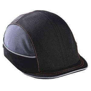 에르고다인 안전 범프 캡 야구 모자 스타일 편안한 머리 보호 마이크로 브림 스컬러스 8950 블랙 팩토리