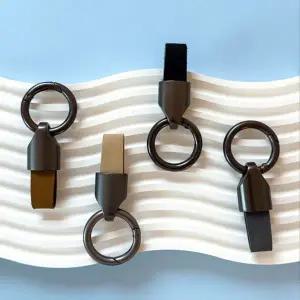 미니가죽키링 차량열쇠고리 WFFT3GM