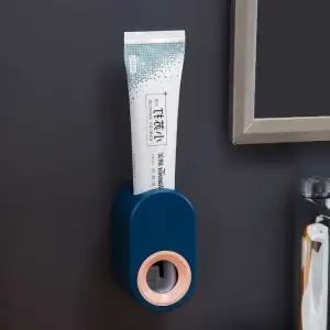 자동 치약 디스펜서 네이비 색상 주방 욕실 용품 칫솔 치약짜기 소형 기계 (WFKA878)