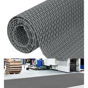 니소르파 118인치 X 35인치 배수 바닥 매트 미끄럼 방지 상업용 수영장 PVC 컷테이블 중공 야외 고무 매트, 수영용 소수성 구멍 포함 실내 레스토랑 호텔 욕실