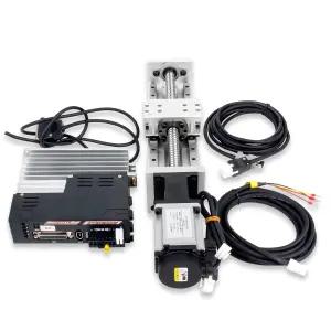 RATTMMOTOR 서보 선형 액추에이터 ZBX80 플러스 CNC 스테이지 모션 플랫폼+400W 220V