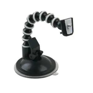 차량용 삼각대 관절형 높이 15cm 흡착식 블랙박스 캠