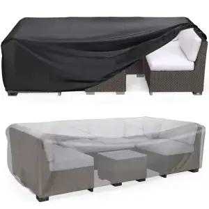 야외 테이블커버 사각 흔들의자 꽃과 문틀 테라스 송이