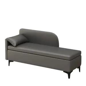 벤치수납의자 수납소파 패브릭 창가의자 방수 일자