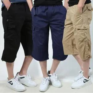 여름 카고 반 카고반바지 포켓반 7부 트레이닝복 7포켓 남성 남자 여름반
