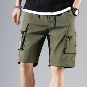 카고 남성반바지 5부팬츠 밴딩반바지 여름반바지 남자 데일리룩 캐주얼룩