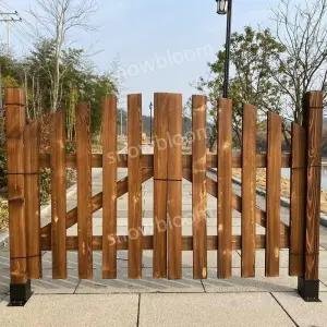 나무 대문 테라스 출입문 주차장 나무대문 담장