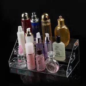 [하프클럽/]아크릴 3단매니큐어 진열대 소품 받침대 화장품 제품