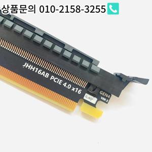PCI-E 4.0 X16 라이저 카드 90 도 회전 보드 Express 그래픽 비디오 GPU 확장 Gen4 커넥터 1U2U3U