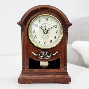 쿨래식 리본 추 엔틱 탁상시계(브라운) (KYR-WFGOR2R)