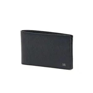 (JOSEPH) 블랙 가죽 DD로고 클래식 반지갑 DBWA0F325BK