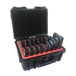 HDD 보관함 하드디스크 가방 블랙 파우치 빨간색 보관 드라이브 휴대용 데이터 상자