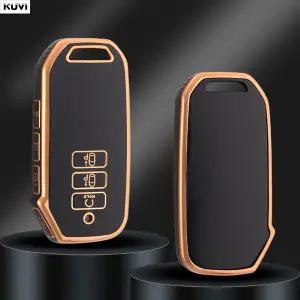 7버튼 골드 TPU 자동차 리모컨 키 케이스 쉘 포브 커버 기아 쏘렌토 MQ4 EV6 K8 V6 스포티지 용