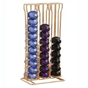 커피 캡슐 보관함 철제 슬라이드 수납정리함 최대 60개 보관 주방 탕비실 홈카페