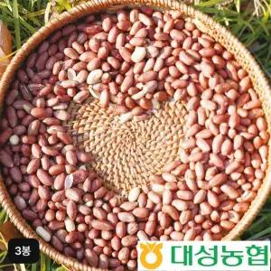 25년 대성농협 국산 고소한 볶음알땅콩 300gX3봉