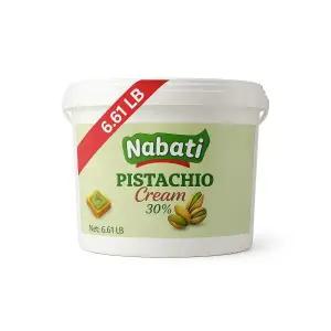 iron shield 스프레드 나바티 피스타치오 크림 30% 3kg6.61파운드 대용량 용기