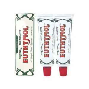 [ EUTHYMOL ] 유시몰 오리지널 핑크 치약 대용량 120g 2개