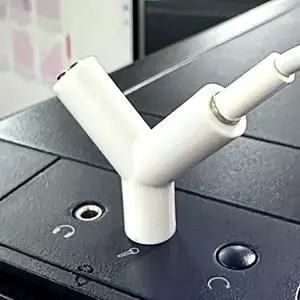 3.5mm Y형 이어폰잭 이어폰y젠더 Y 케이블