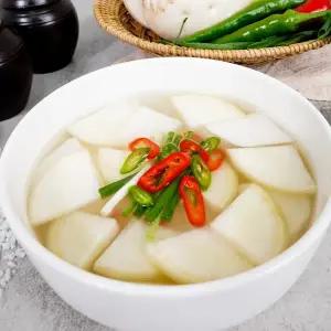 제주 월동무 갓 담은 깔끔한 전통 동치미 5kg (대용량)