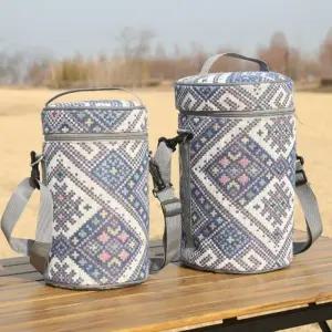 ( )캔버스 파라핀 오일랜턴 가방 보온통가방(L)