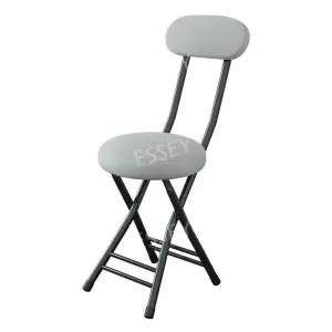 접이식 의자 철제 가벼운 교회 쿠션 보조스툴 29cm 체어