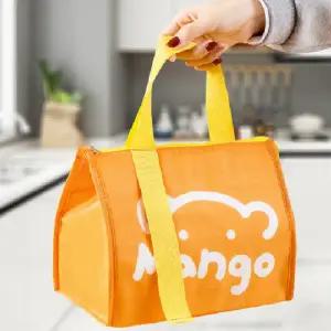 보온 캐릭터 핸드백 방수 도시락 가방