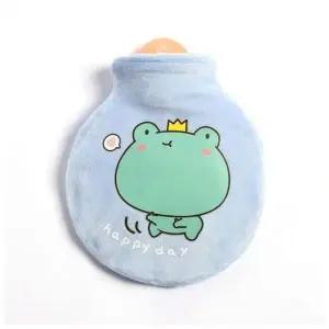 ( )개구리 원형 파우치 보온 240ml 물주머니 찜질 용품_24103166