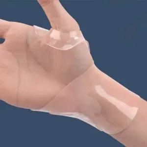 엄지 손목 보호대 얇은 투명 스트랩 방수 밴드 1P