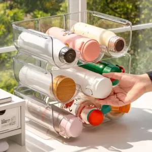 텀블러수납함 적층식 젖병보관함 정리함 주방선반 물병 컵홀더 거치대 보온병