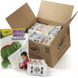 크레욜라 모델 매직(75ct) 모델링 클레이 얼터너티브 1온스 팩 조각 및 재료 교사용 미술 용품 에어 드라이